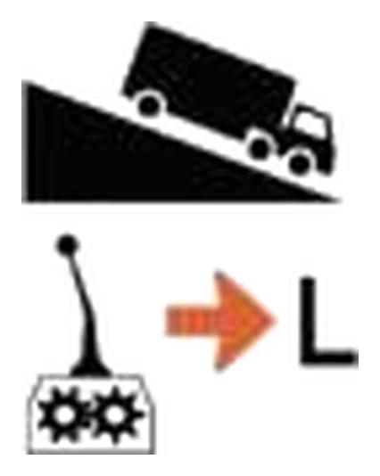 Change to lower gear (GSS-2)