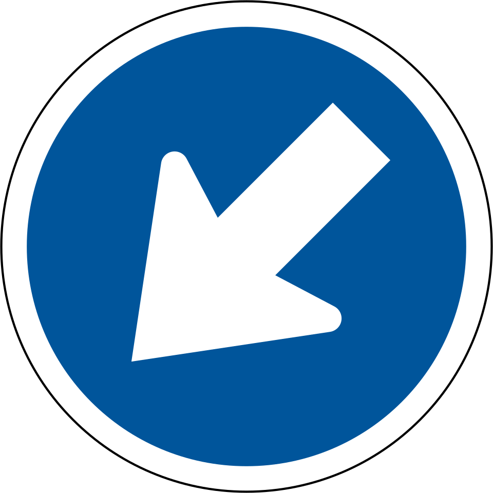 Road sign R103