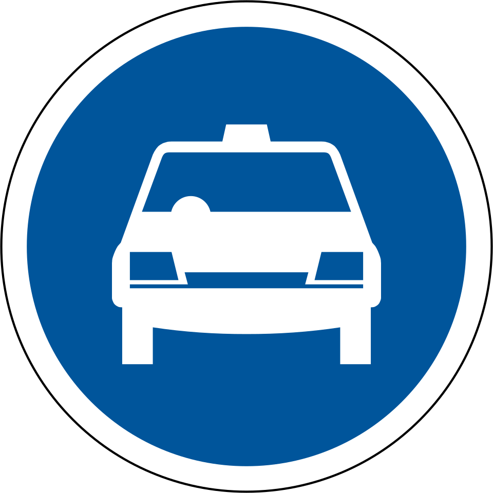 Road sign R118