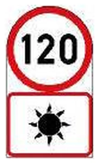 Speed limit, daytime (R201-511)