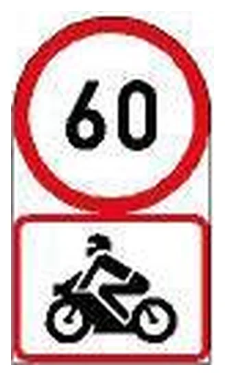 Speed limit, motorcycles (R201-562)