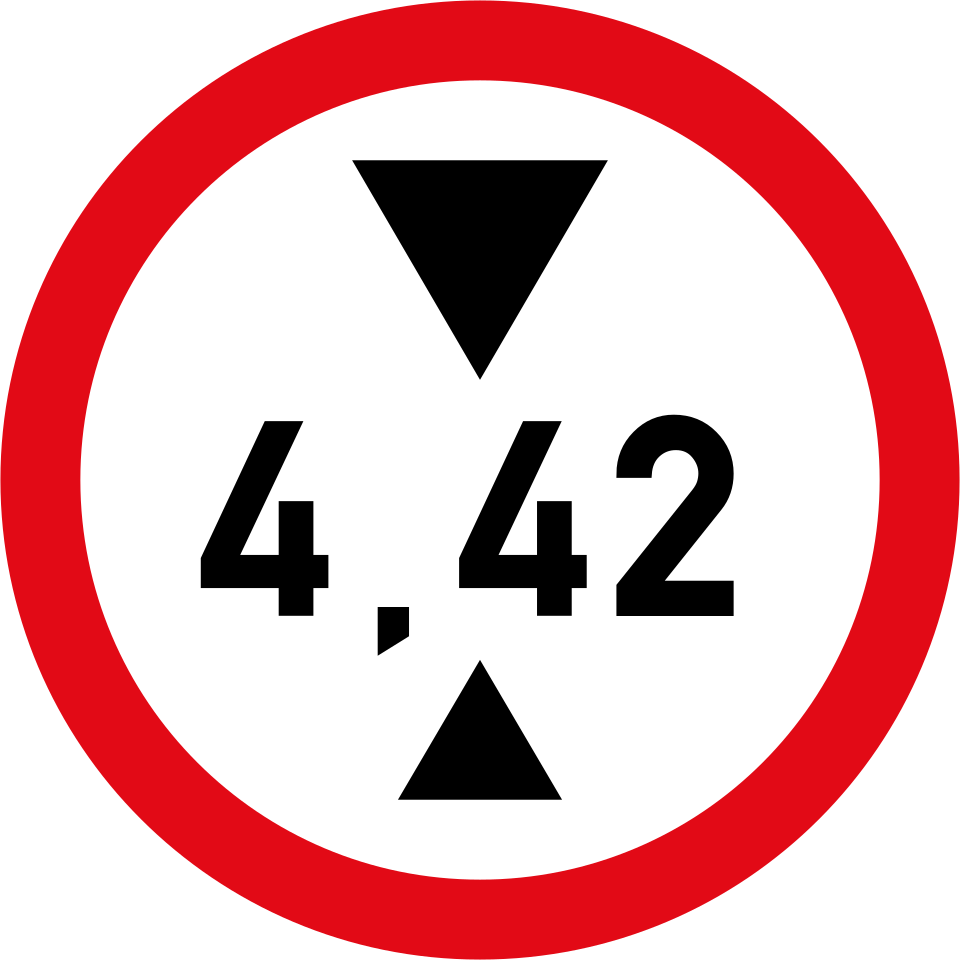 Height limit (R204)