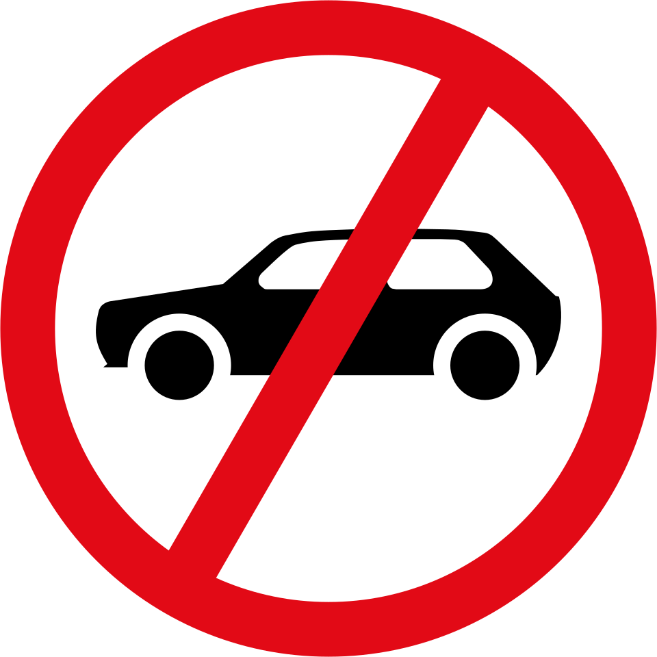 Motorcars prohibited (R223)