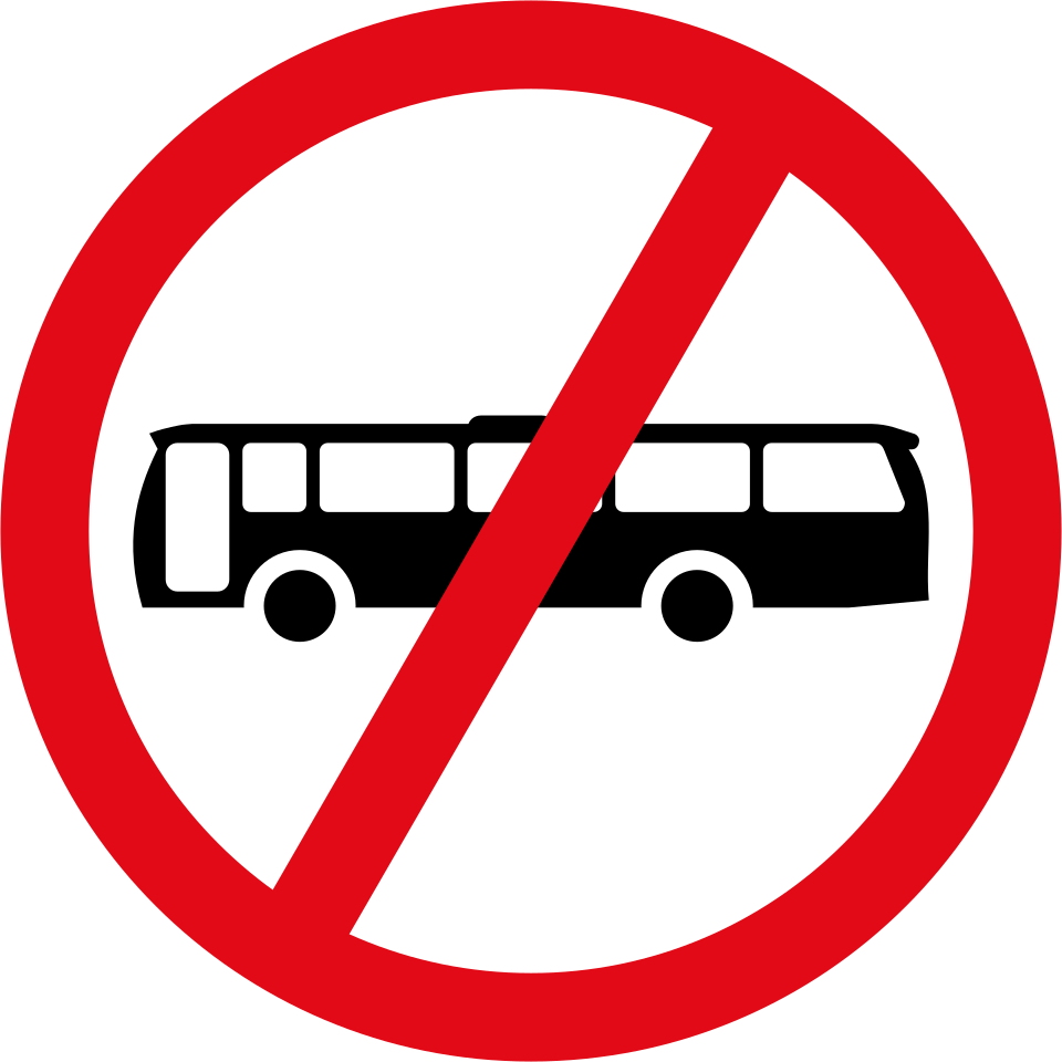 Buses prohibited (R227)