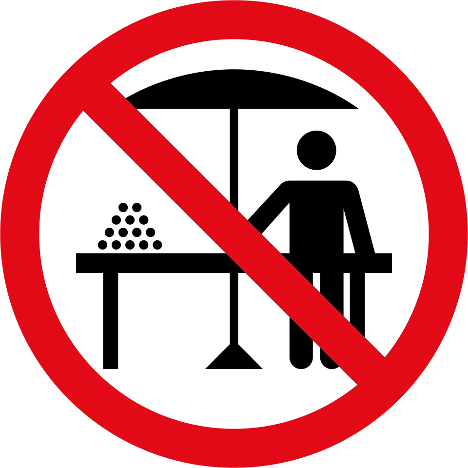 Hawkers prohibited (R241)