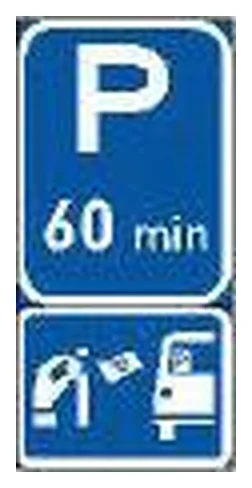 Limited parking, pay and display (R306-P-523)
