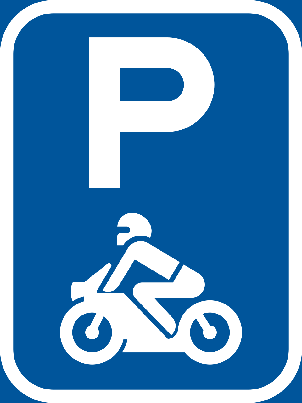Motorcycle parking reservation (R307-P)