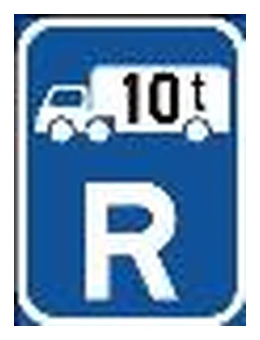 Goods vehicles over the indicated GVM reservation (R314)