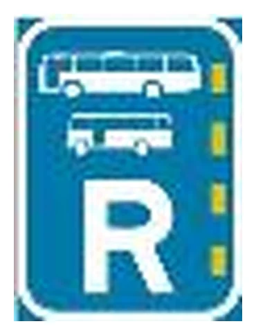 Bus and midi bus lane reservation (R331)
