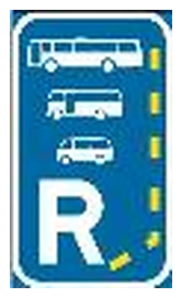 Bus, midi bus and minibus lane reservation begins (R335)