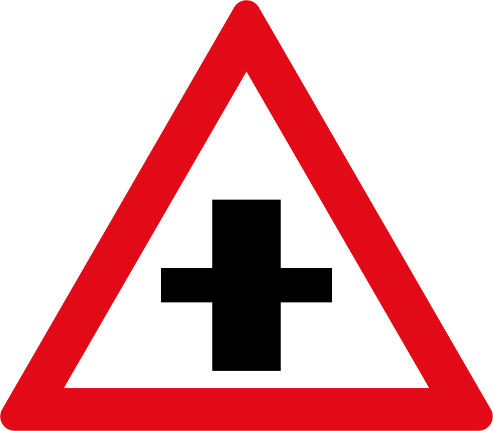 Priority crossroad (W102)