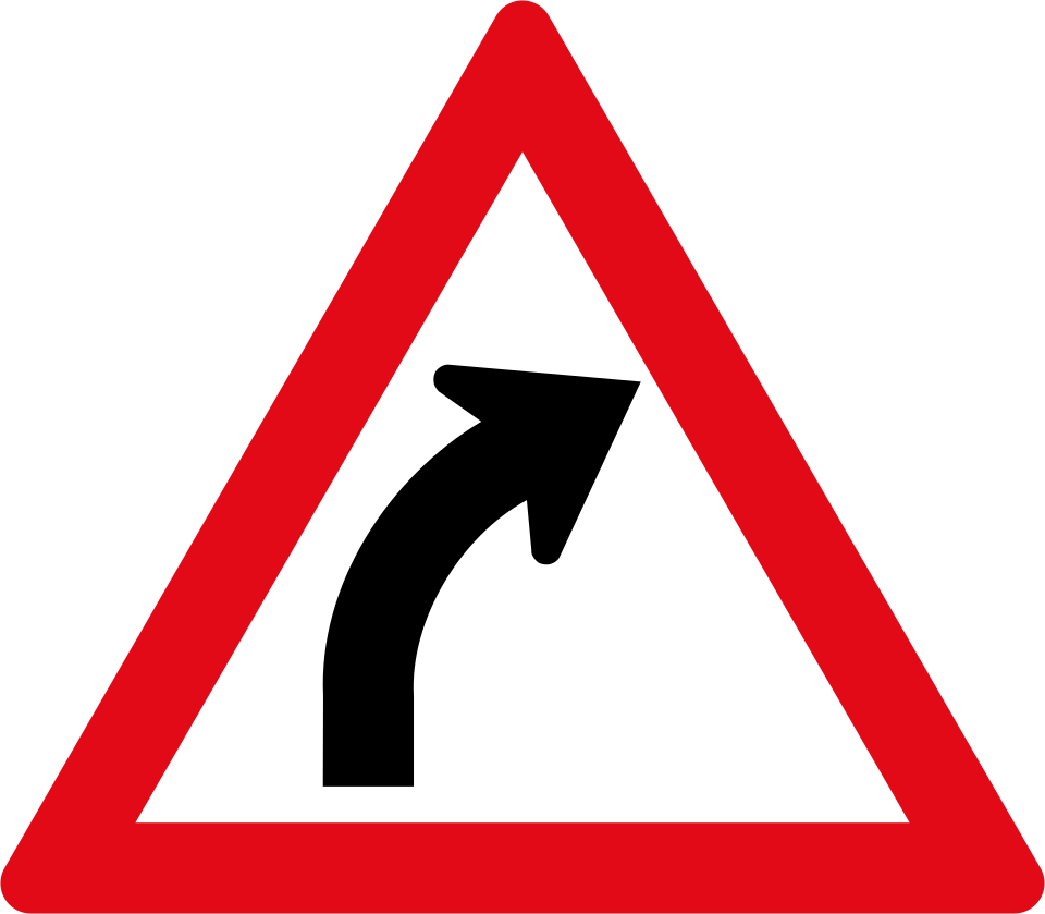 Gentle curve (W202)