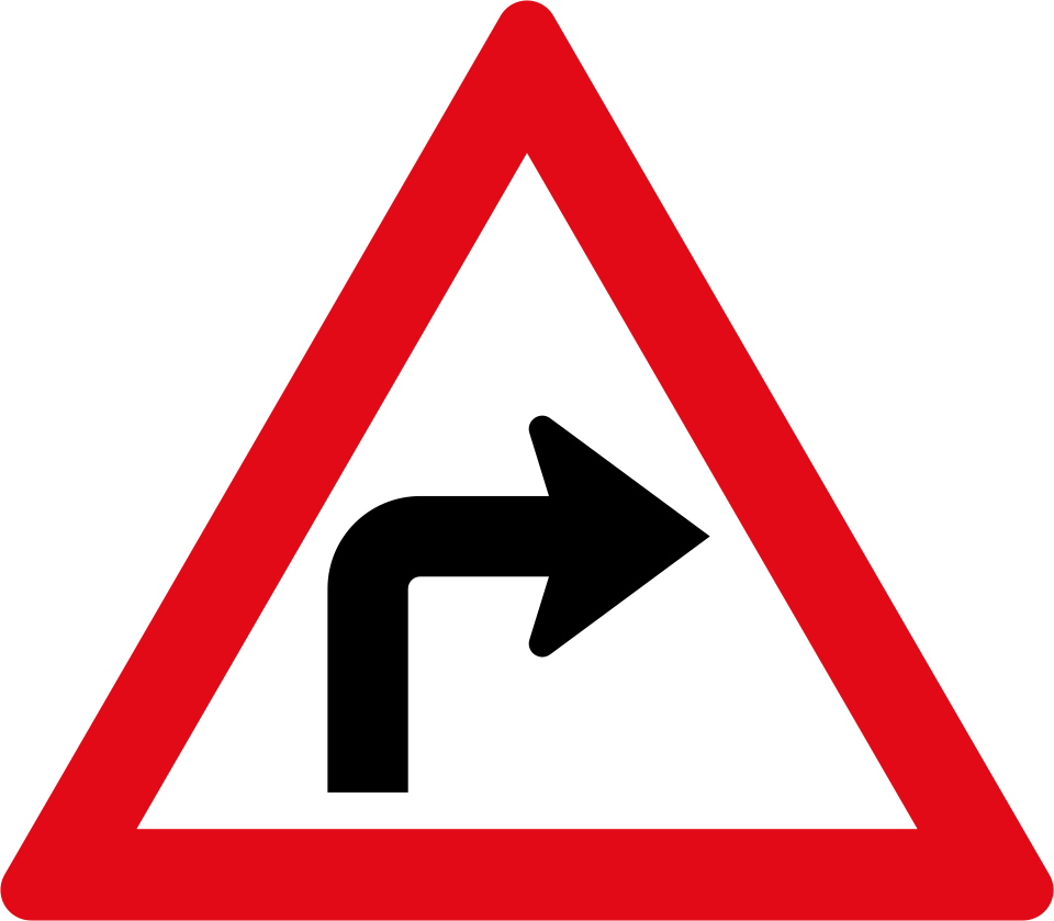 Sharp curve (W204)