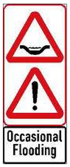 Drift and general warning, with a text message…